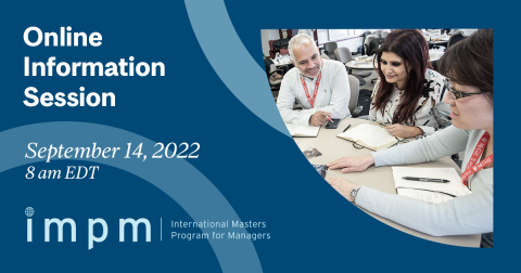 I.M.P.M. Online Information System, taking place September 14, 2022