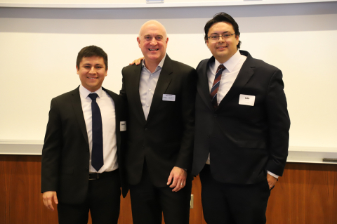 Congratulations to MBA students Julio Castañeda and Daniel Franco who were awarded 2nd place out of 18 local and international teams in the MBA Business Plan Competition. 