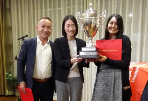 Hazuki Yamashita, Naohisa Takahashi and Hoson Kablawi were awarded the Richard Donovan Cup.