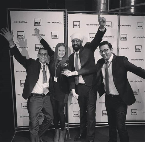 Desautels MBA students place second in HEC case competition