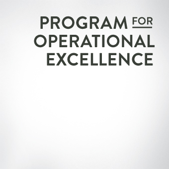 Program for Operational Excellence
