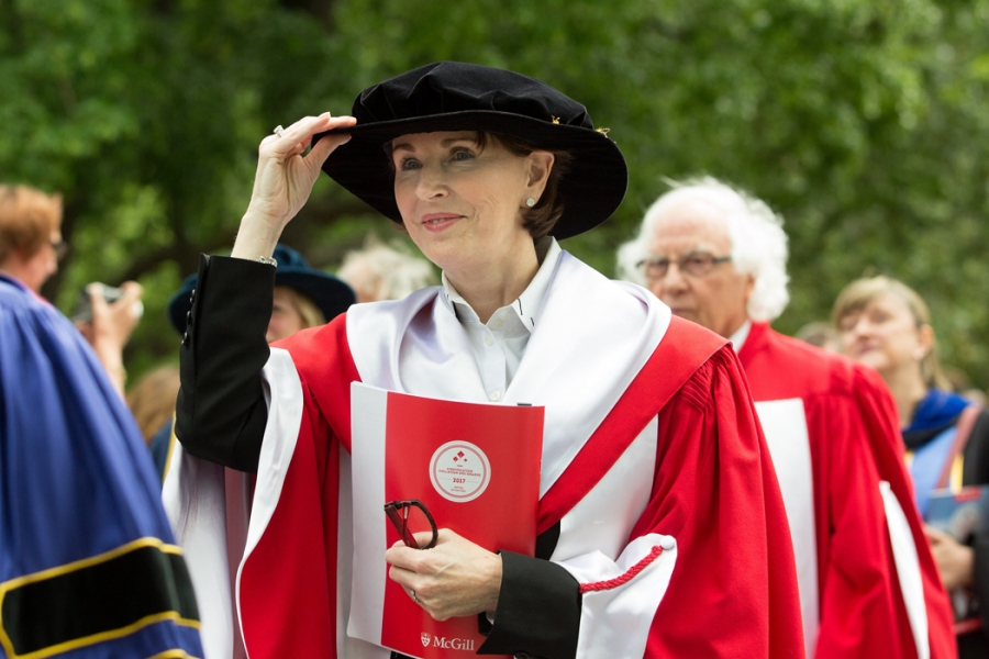 Honorary Doctorate Recipient Kathleen Taylor, CM., LLD’17 and Chair of the Board of the Royal Bank of Canada (RBC)