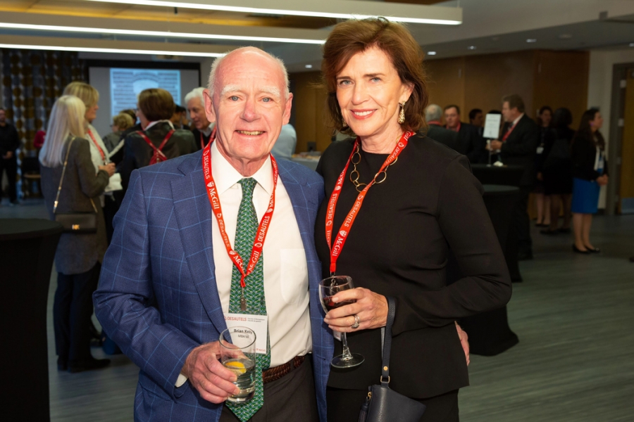 Brian Kelly (MBA’68) and Katherine Kelly 