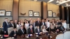 McGill students in Manila with Professor Karl Moore (centre left), Desautels Faculty of Management, and Jaime Augusto Zóbel de Ayala II (centre right), Chairman and CEO, Ayala Group, one of the largest conglomerates in the Philippines