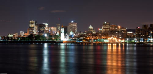 Montreal Skyline at Night