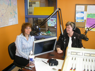 Telehealth delivers radio programs that are aired on community radio stations ac