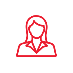 icon of a woman
