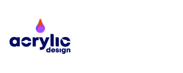 Acrylic design logo