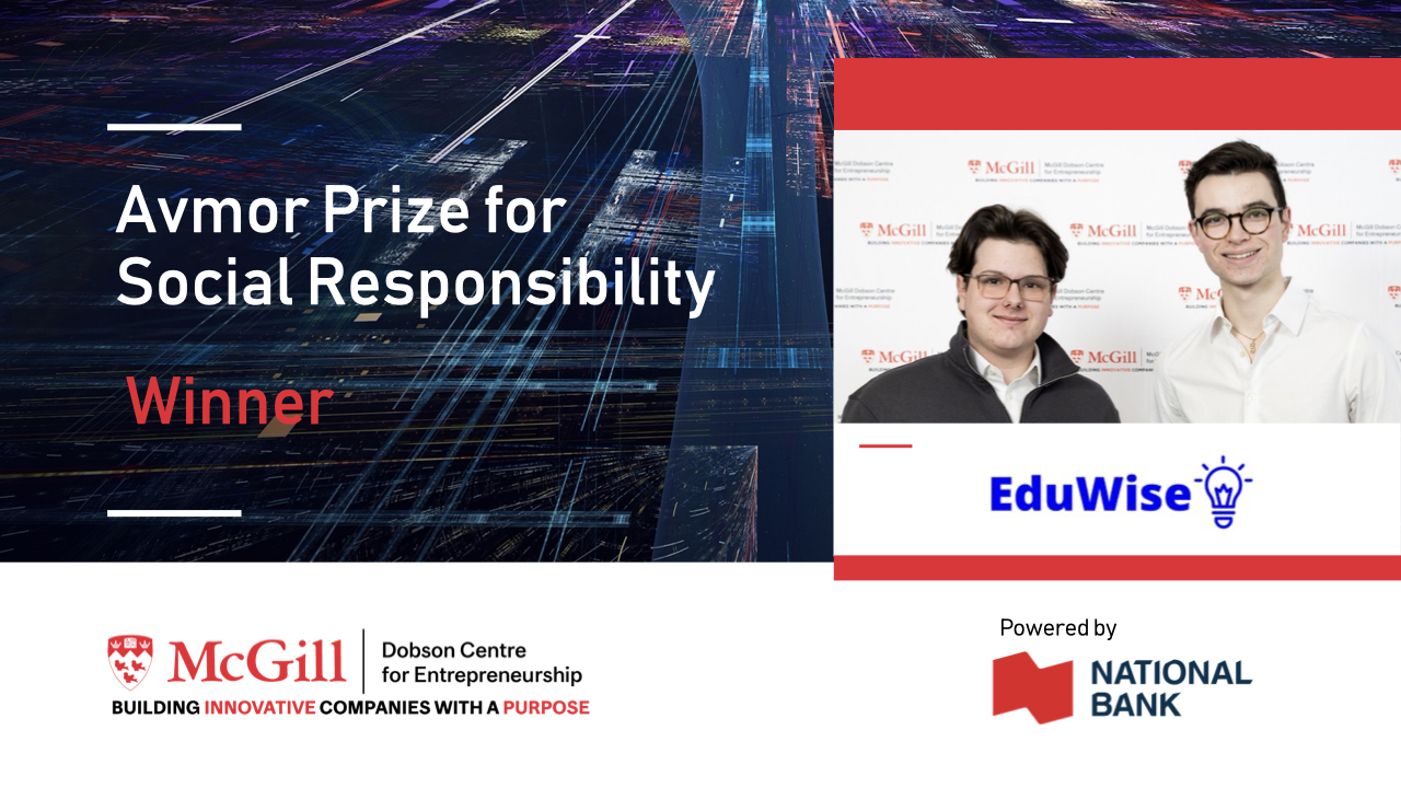 Avmore Prize for Social Responsibility: EduWise