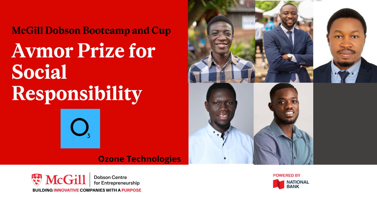 Avmore Prize for Social Responsibility - Ozone Technologies team photos