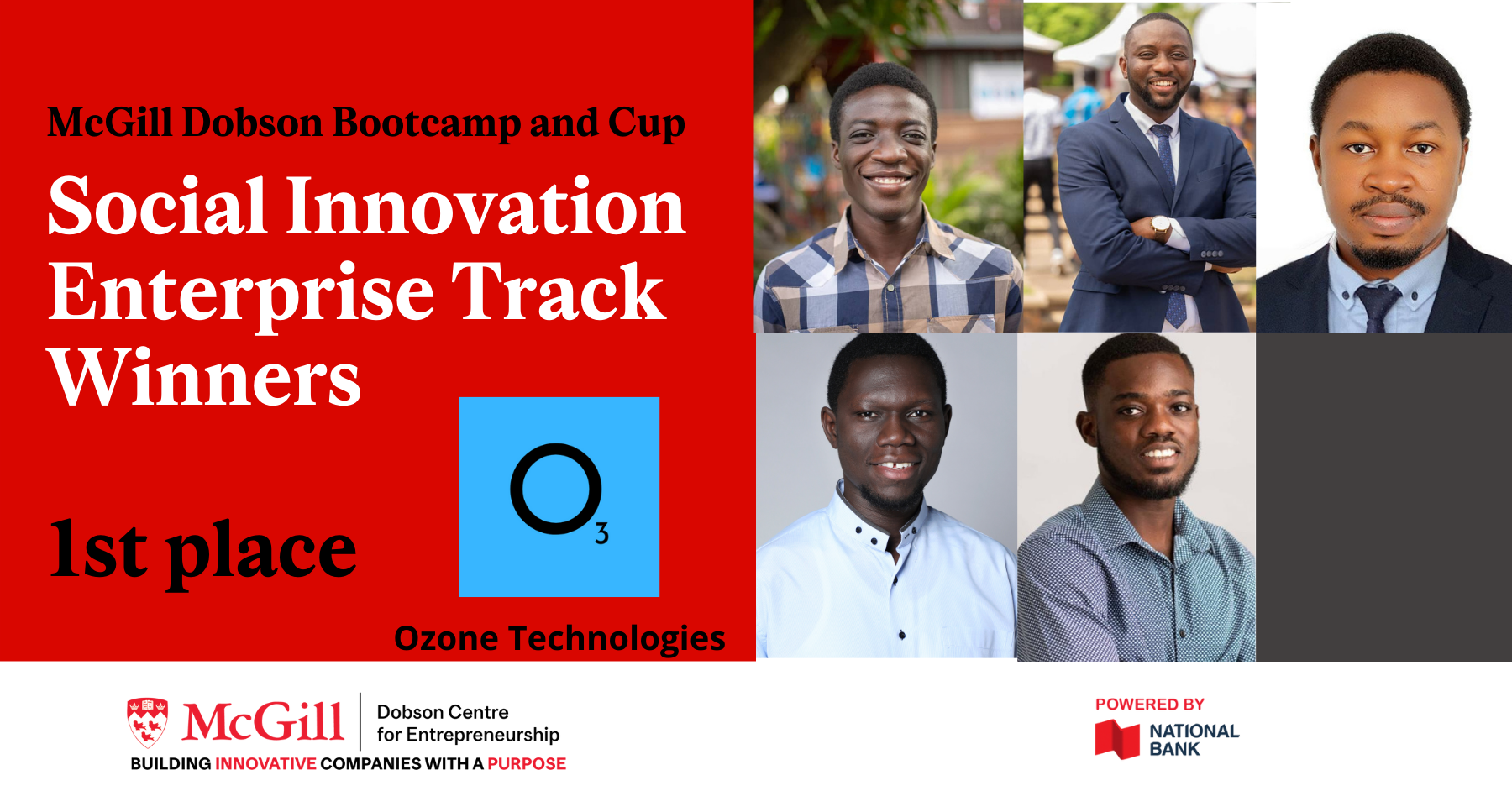 Social Innovation Enterprise Track Winners 1st Place Ozone Technologies