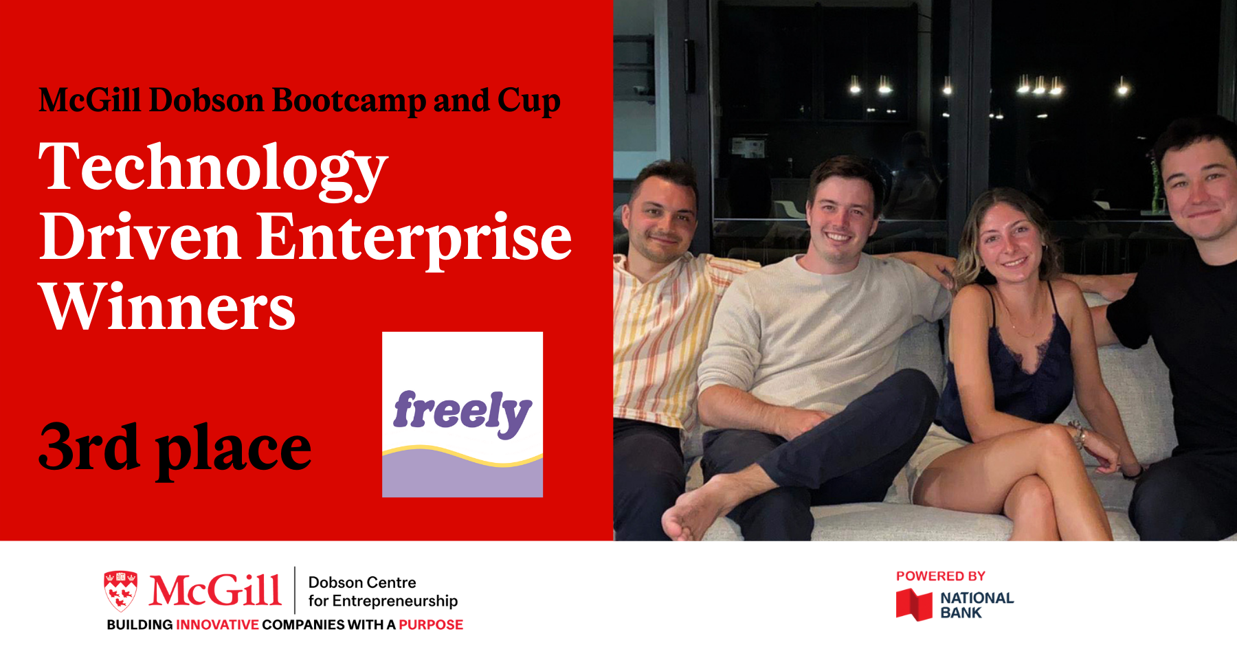 Technology Driven Enterprise Track 3rd place winners freely