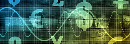 Graph with currency symbols