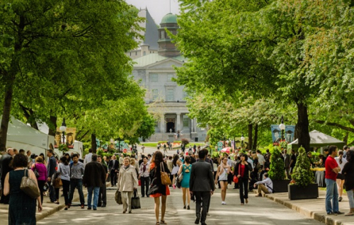 McGill campus scene