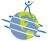 Image of a stick figure standing on a planet