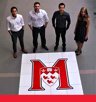 Alumni and McGill crest