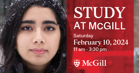 Study at McGill Poster
