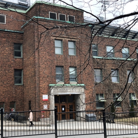 Entrance to Currie Building