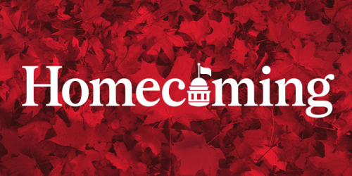 Homecoming decorative banner image