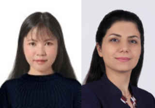 SeeVita team profile pictures: Left: Thi Kieu Khanh Ho, right: Professor Narges Armanfard