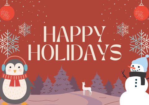 Happy holidays card from Engine - 2022