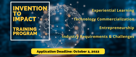 Application Deadline of I to I Fall 2022 program is Oct 2, 2022