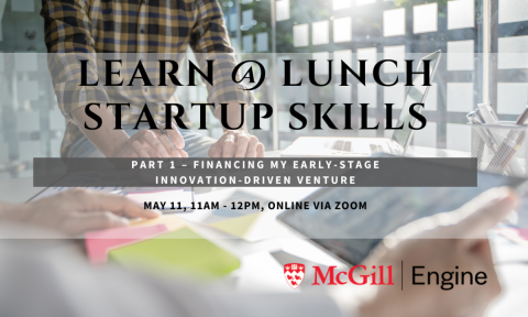 The Learn @Lunch part 1 workshop will run on May 11, 11-noon, via Zoom