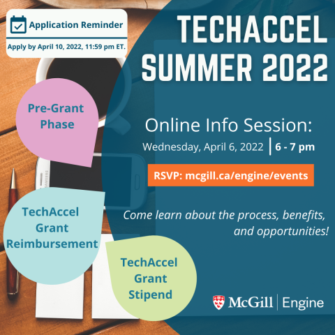 Poster of TechAccel Program Summer 2022