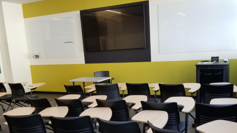 empty Engine seminar room