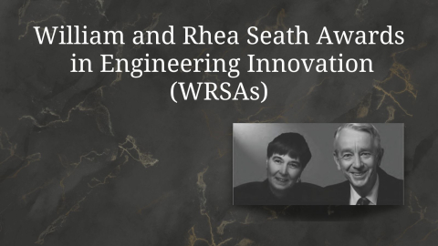 William and Rhea Seath Awards (WRSAs) call for application is now open for year 2024.