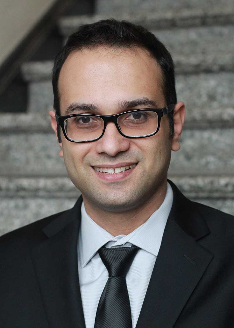 Portrait of Assistant Professor in the Department of Electrical and Computer Engineering, Amin Emad