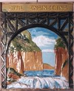 Mural of a bridge (Civil engineering)