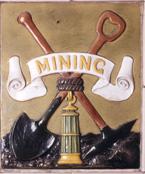 Mural of spades (mining)