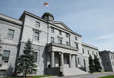 the facade of McGill Arts Building