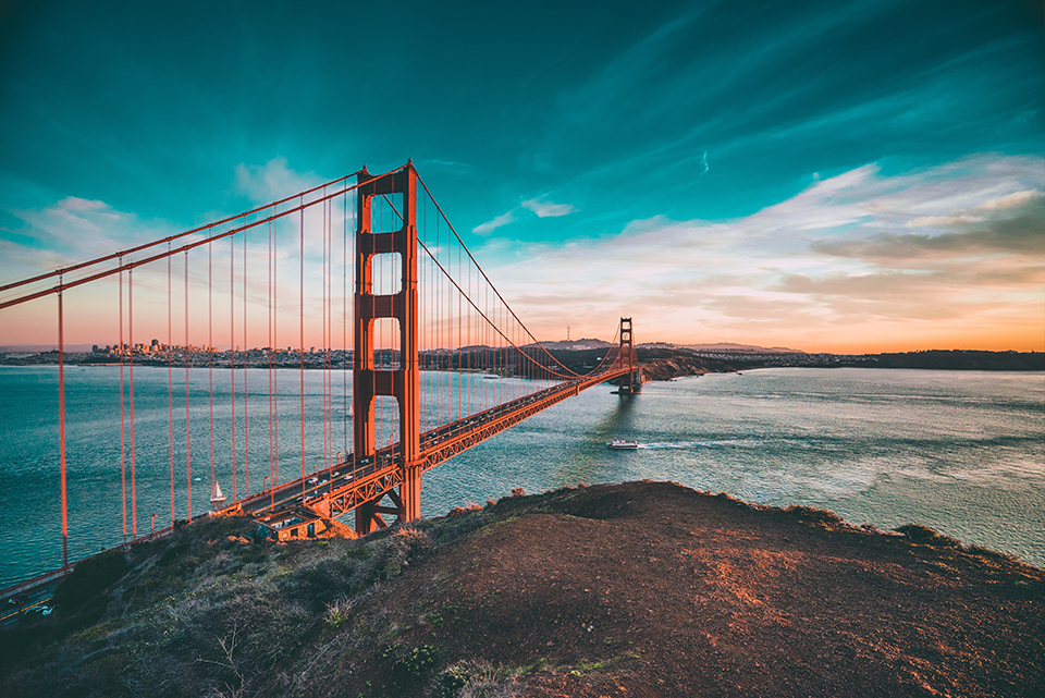 Golden Gate bridge, San Francisco