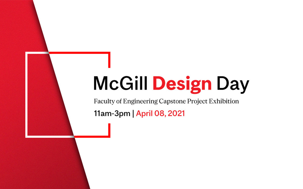 McGill Design Day banner