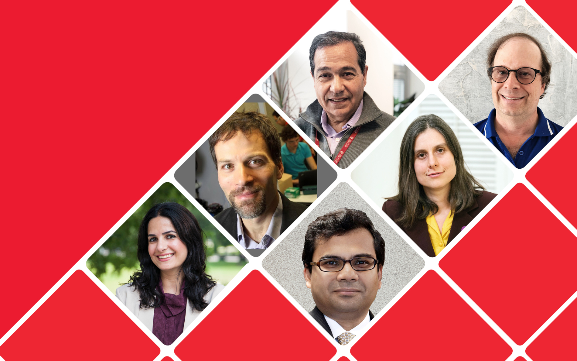 Professors Kamen, Kirk, Mahshid, Cerruti and Ghoshal