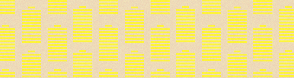 Printed background with yellow batteries 