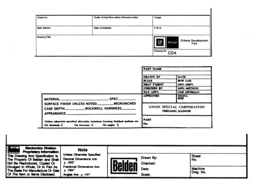 DO Engineering - engineering company - Technical drawing