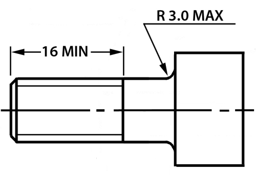 Principle sketch of an interference fit