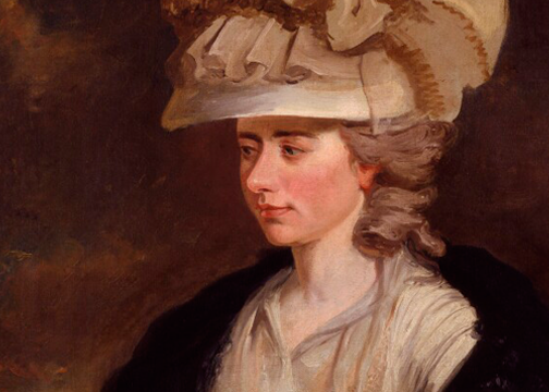 Portrait of Frances Burney by Edward Francisco Burney, c. 1784‒1785, National Portrait Gallery, London.