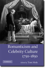 book cover of "Romanticism and Celebrity Culture" by Tom Mole