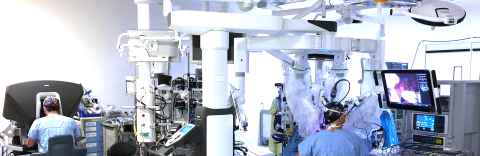 Surgeons in the operating room