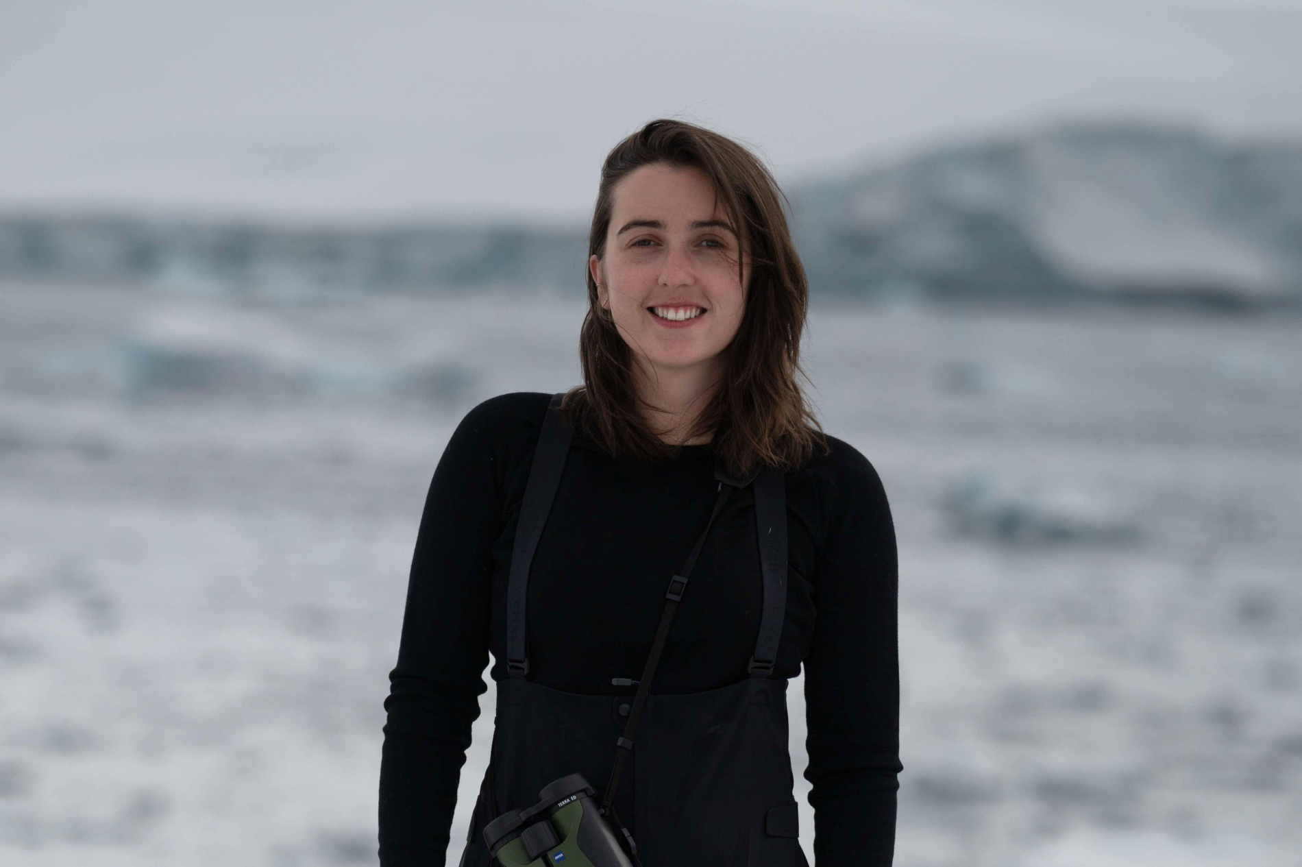 Noemie Sheppard in Antarctica