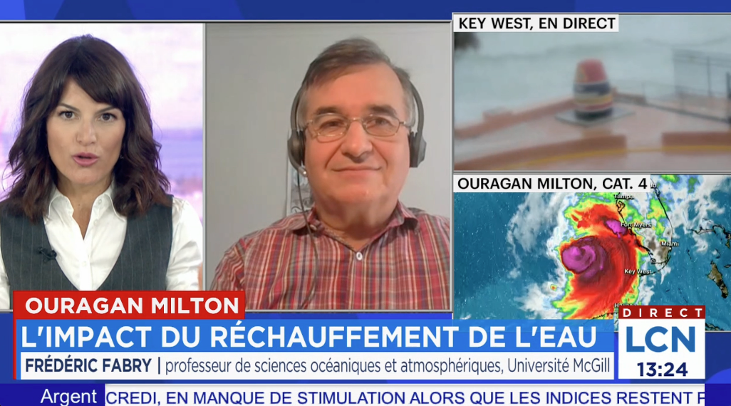 Professor Fabry on live TV: LCN