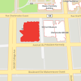 Location of 2001 McGill College