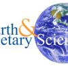 Logo of the department with a globe partially covered by the words Earth and Planetary Sciences 