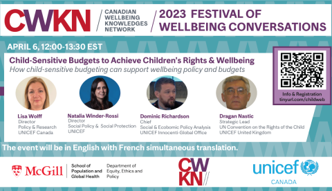 CWKN April 6th event poster with speakers