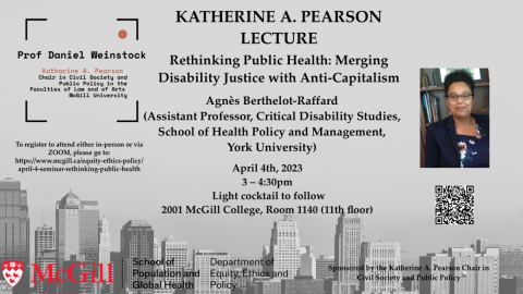 Pearson Lecture Promotional Flyer April 4th