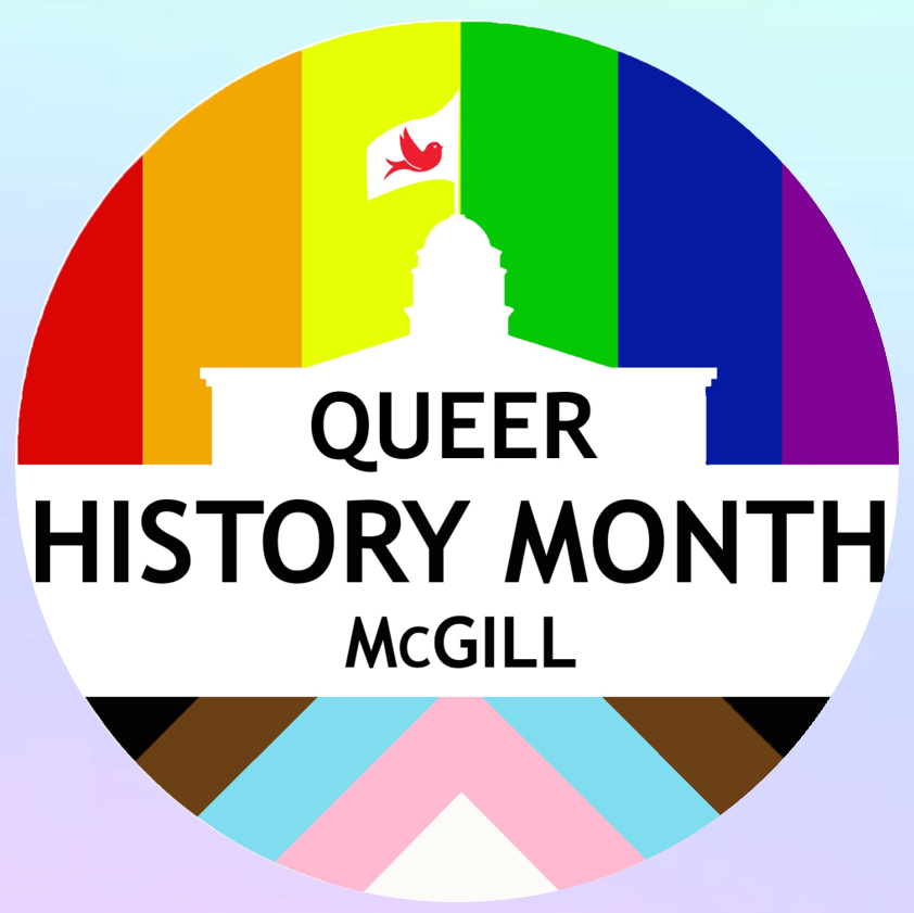 McGill Queer History Month logo